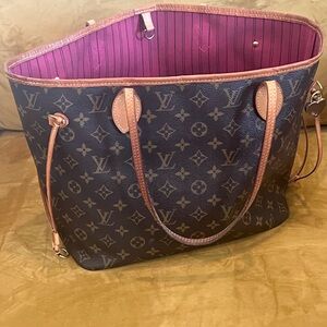 Louis Vuitton Brown Monogram Tote Bag